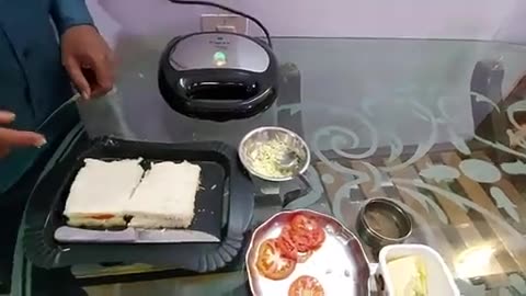 Unboxing of Singer Sandwich Maker & Preparation of Sandwich