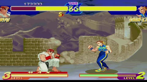 Ryu vs Chun Li
