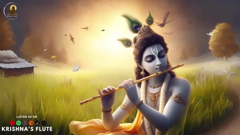 Krishna's Divine Flute Music | Soulful & Spiritual Melody