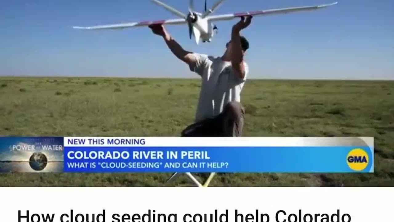 “Heads up one of the largest cloud seeding Companies in the US”