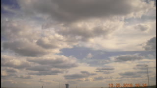 T=2h52m, dt=30s Cloud Time Lapse 20161025