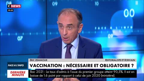 Zemmour ce n'est pas le covid qui tue !