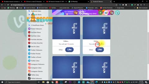 Facebook Automatic Like and Followers