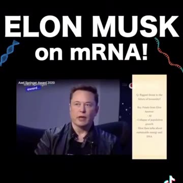 Elon Musk Says mRNA