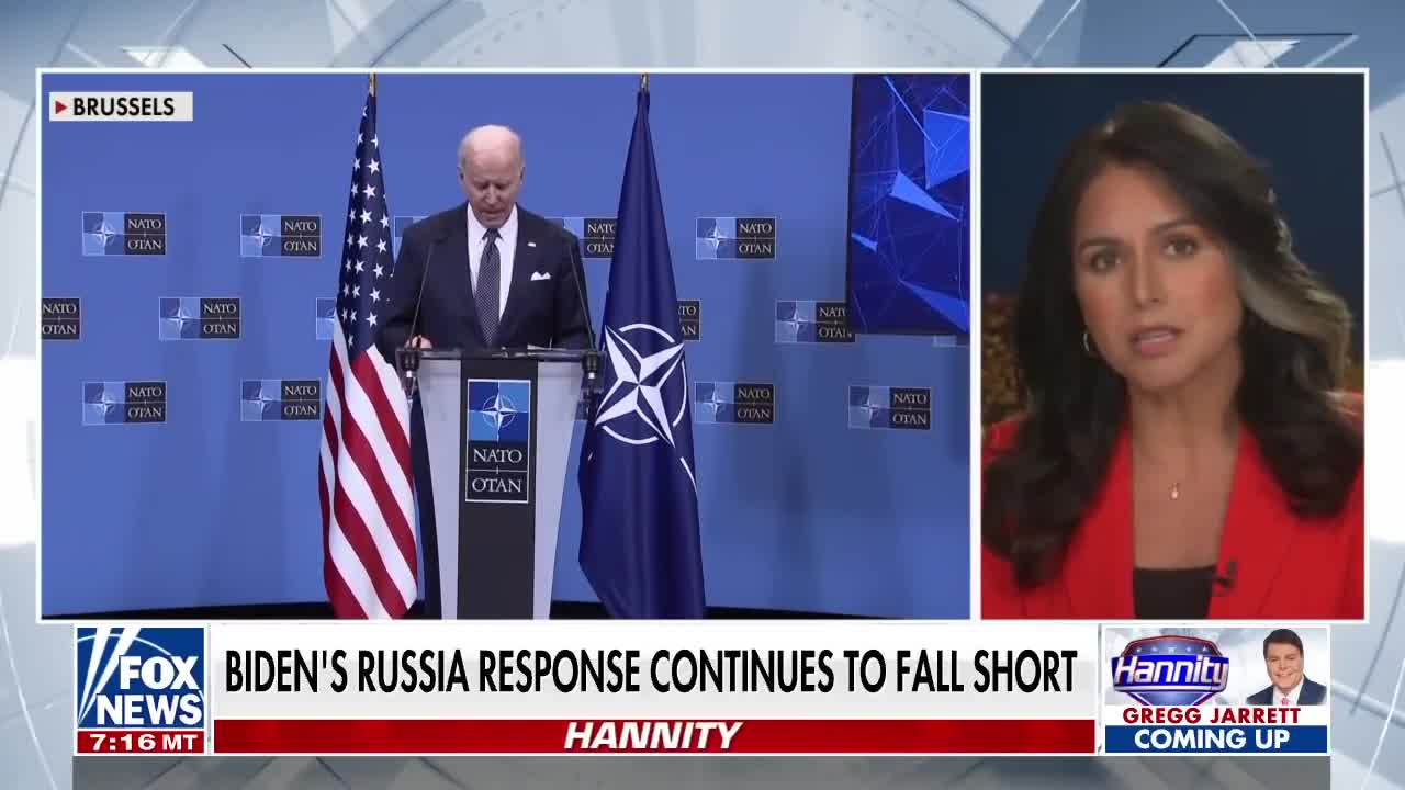 Sean Hannity presses Tulsi Gabbard on her Ukraine policy stance