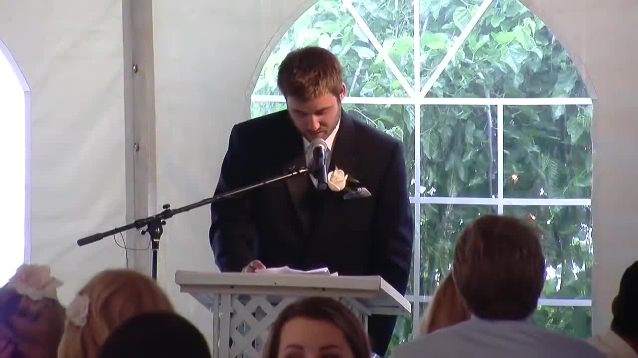 Best speech ever( funny and genuine)