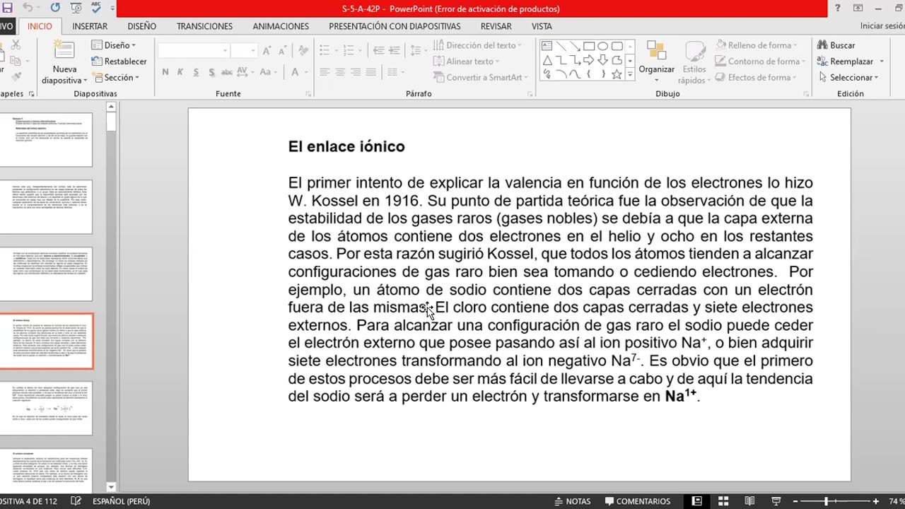 ADC SEMESTRAL 2022 Semana 05 QUIMICA