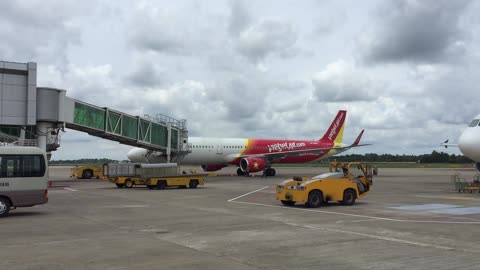 Can Tho International Airport in Vietnam.