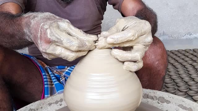 best handicraft of potter of india