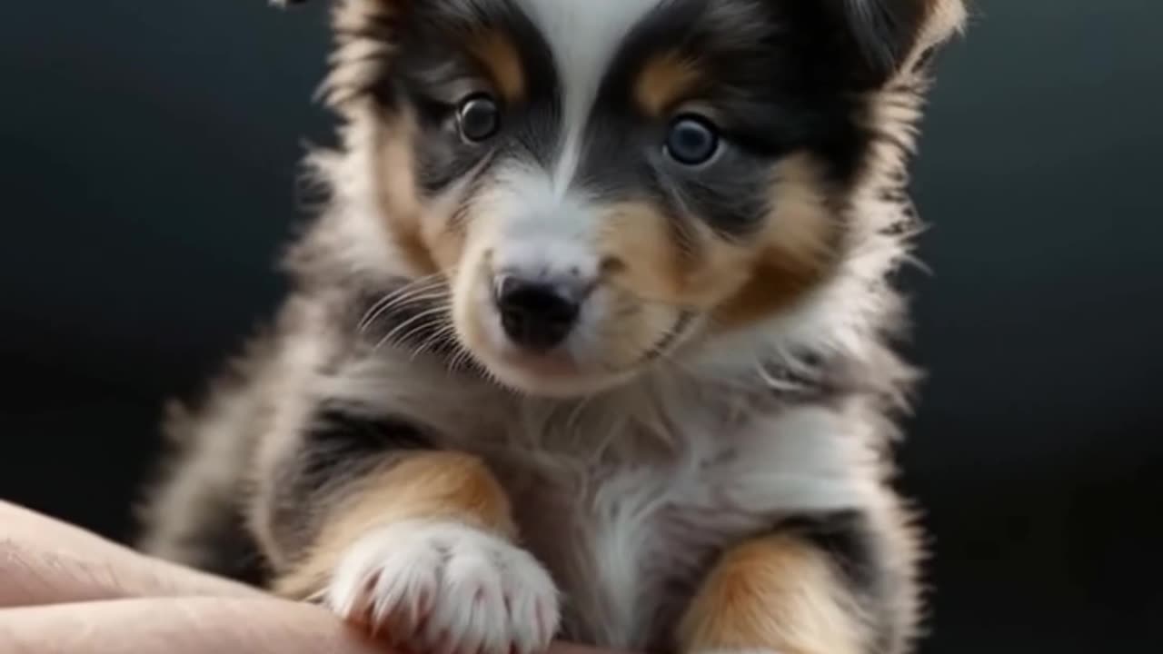 Adorable Collie Puppy Melts Hearts in 4K! 🐶