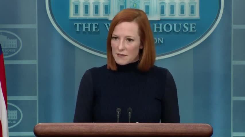 Psaki: WH Has No Plan For Getting Americans Out of Ukraine in Case of War