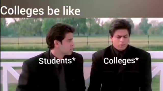 Colleges and students right now🤣😂