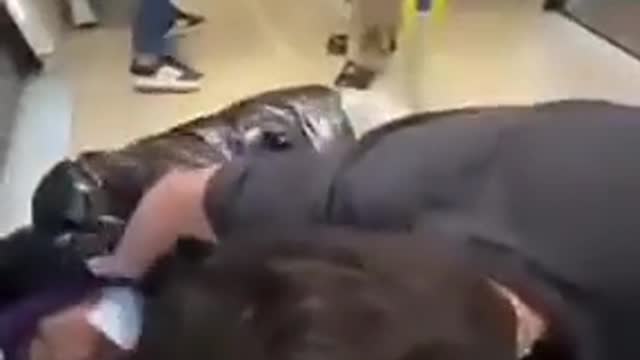 Fake humans (with a reset button) or Fake video (very well done if so)?