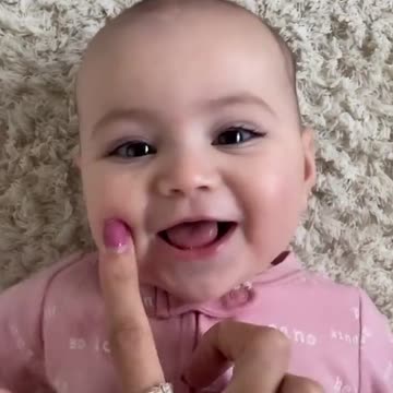 Beautiful cute baby girl