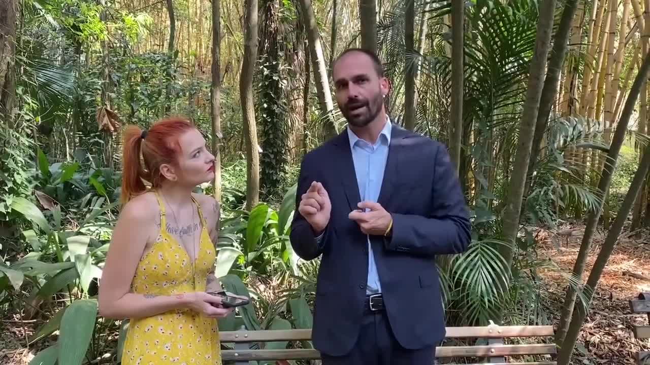 On the eight of September 2021 - I had the opportunity to interview Eduardo Bolsonaro