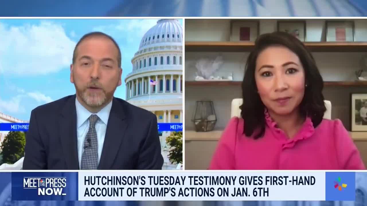 Chuck Todd can't handle that the January 6 hearing was a flop - 6/30/22