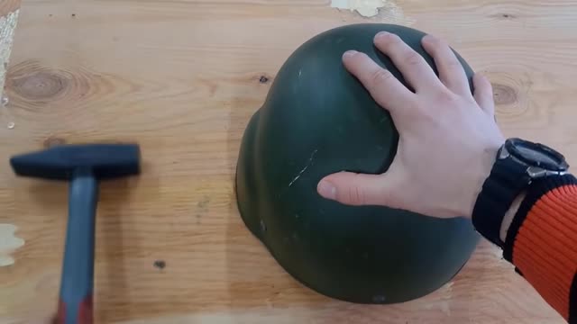 HYDRAULIC PRESS VS OLD AND MODERN ARMY HELMET