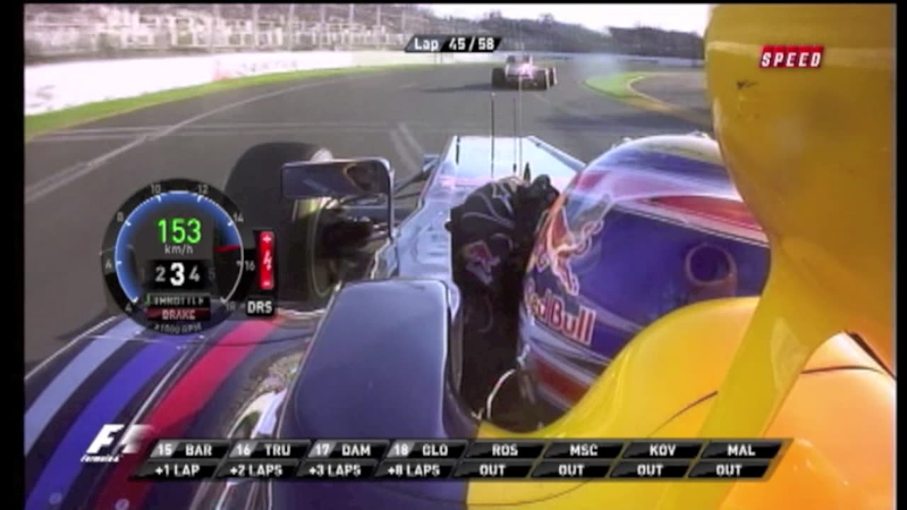 F1 Albert Park In-Car 2011 pt 2