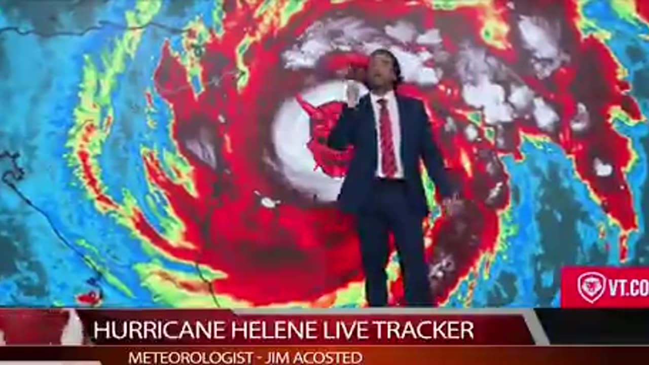 😂 Weatherman - HURRICANE HELENE LIVE TRACKER