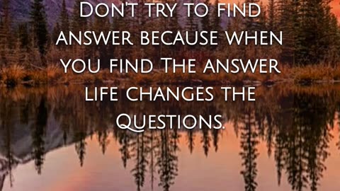 Life is Mystery