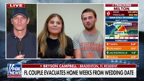 Florida couple who fled Milton ‘We’re hoping for the best’