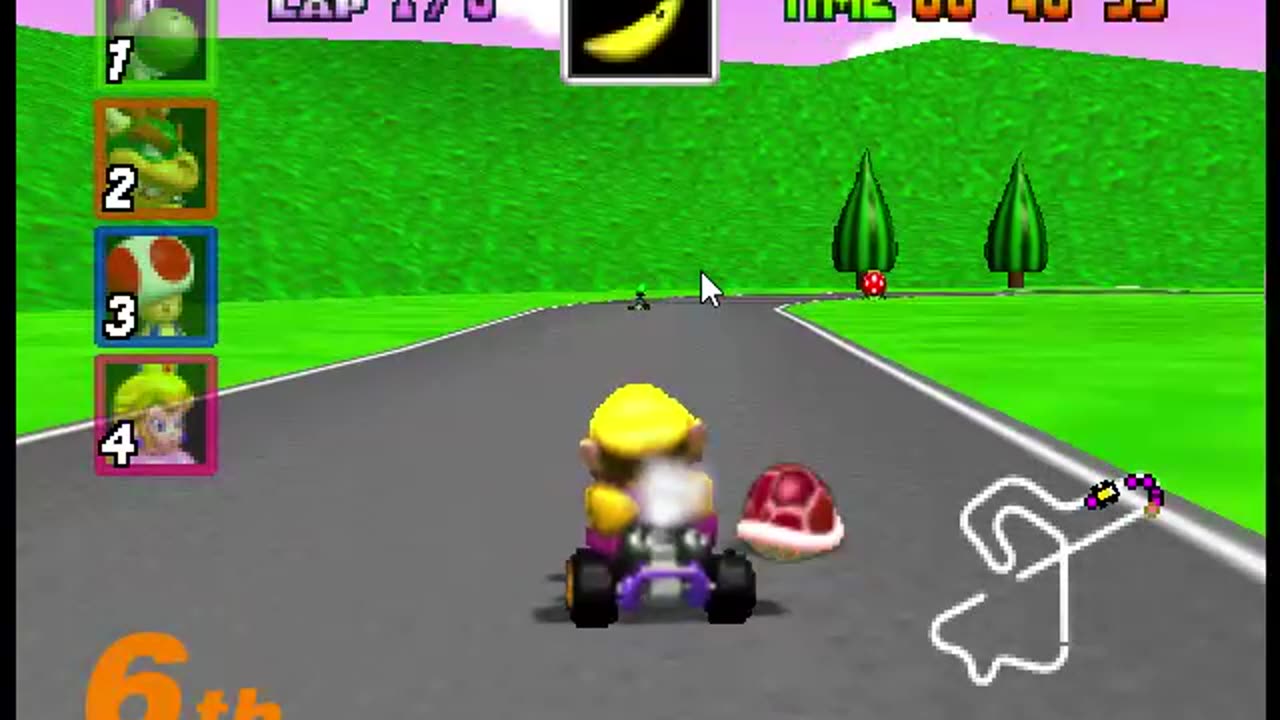 MARIO KART 64 - Drunk Wario Can't Get A Driver's License