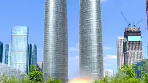 China spraying the rainbow