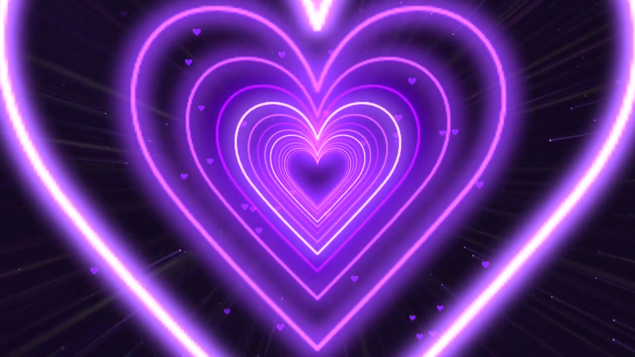 971. Animation Video💜Purple Heart