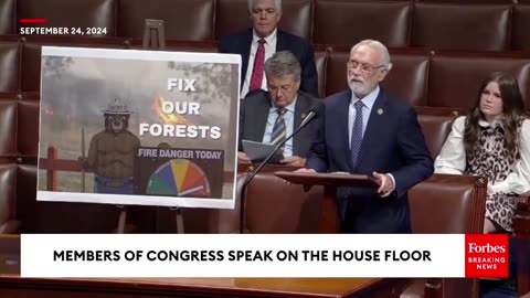 Wildfire Risk Remains Top Of Mind- Dan Newhouse Champions Fix Our Forest Act On House Floor