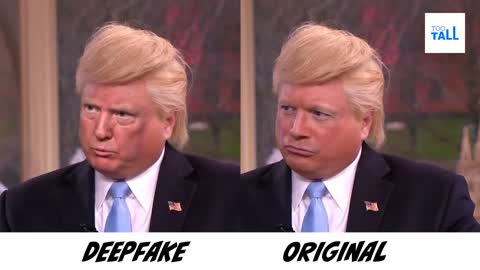 Too Tall's deepfake of Trump