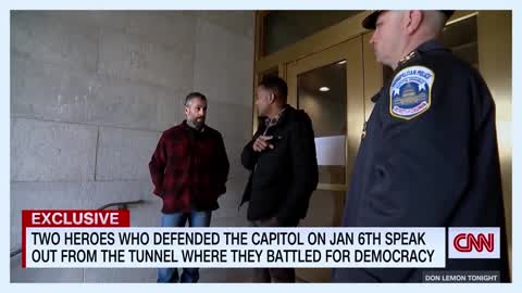 'Like a war zone' Officer who defended Capitol reflects on Jan