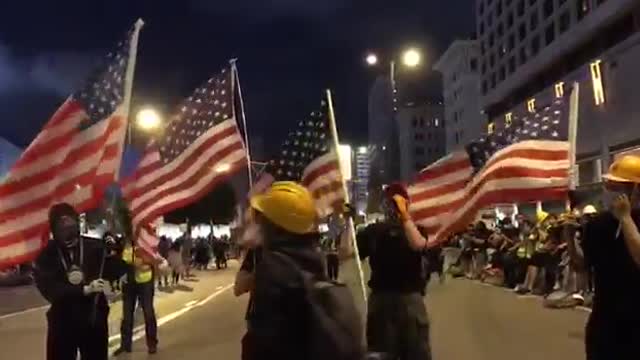 Star Spangled Banner: Hong Kong 20190804