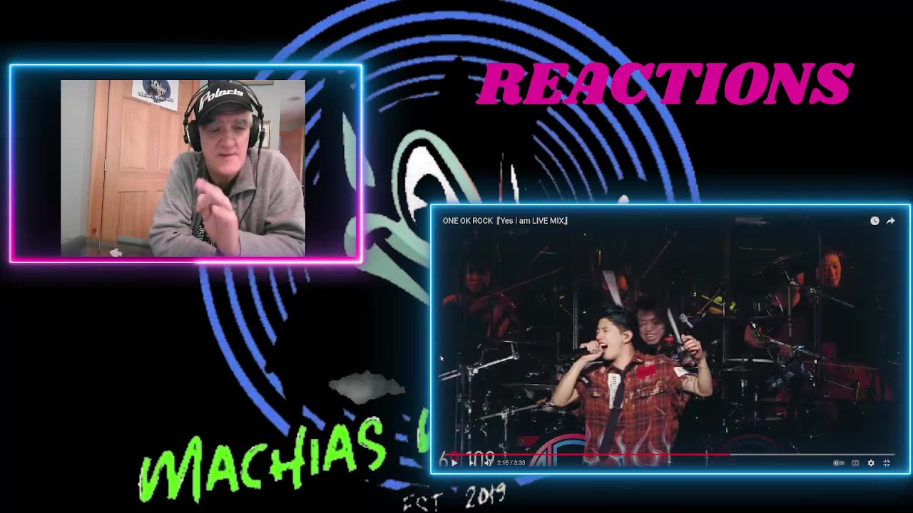 ONE OK ROCK『Yes I am LIVE MIX』REACTION #oneokrockreaction #oneokrocklive #oneokrock