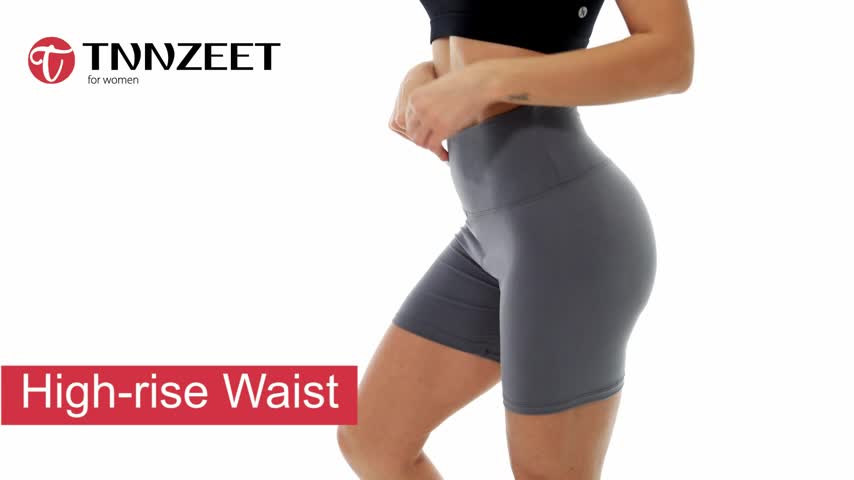 High Waisted Biker Shorts for Women