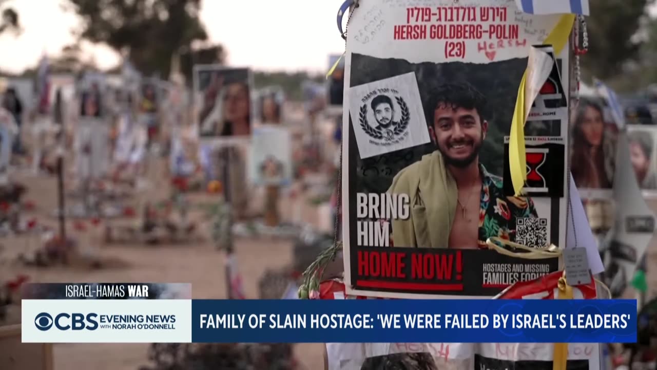 Family of hostage speaks out after his death in Gaza