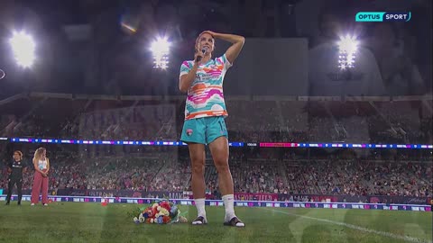 ALEX MORGAN: Farewell speech as she retires from football 🥹