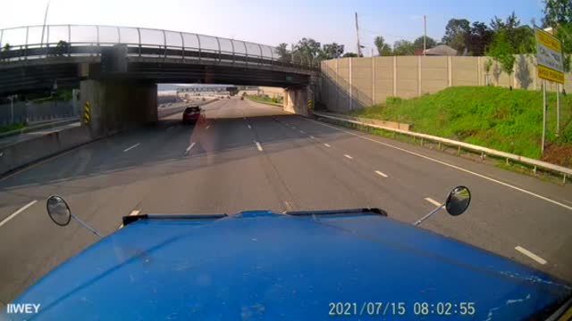 Integritytrucking LLC July 15, 2021 going over the Tappan Zee bridge.