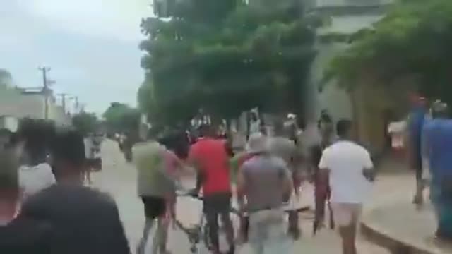 Protestas en Cuba contra la dictadura