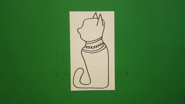 How to Draw Bastet! The Egyptian Cat!