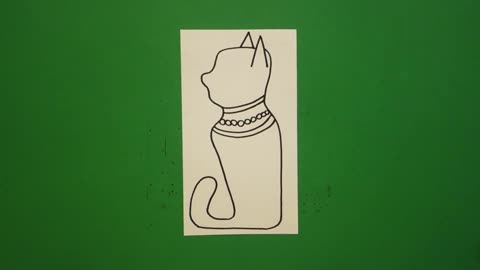 How to Draw Bastet! The Egyptian Cat!