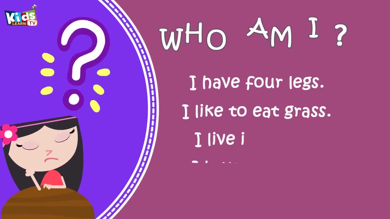 Animal, Vegetable Riddles For Kids