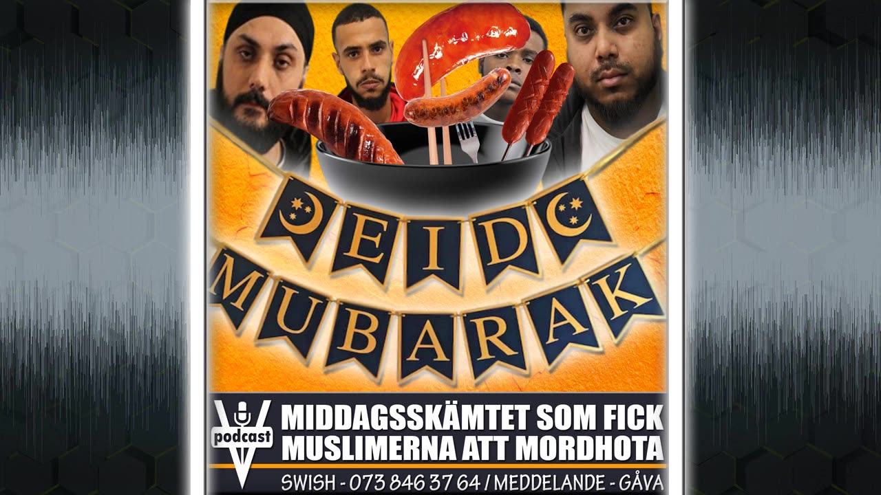 MIDDAGSSKÄMTET SOM FICK MUSLIMERNA ATT MORDHOTA