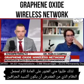 أكسيد الجرافين الموجود في اللقاحات يشكل شبكة لاسلكية في أجسام الملقحين