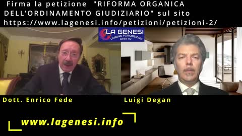 Riforma dell'ordinamento giudiziario" promossa dall’associazione LA GENESI