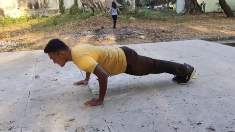 Push up technique