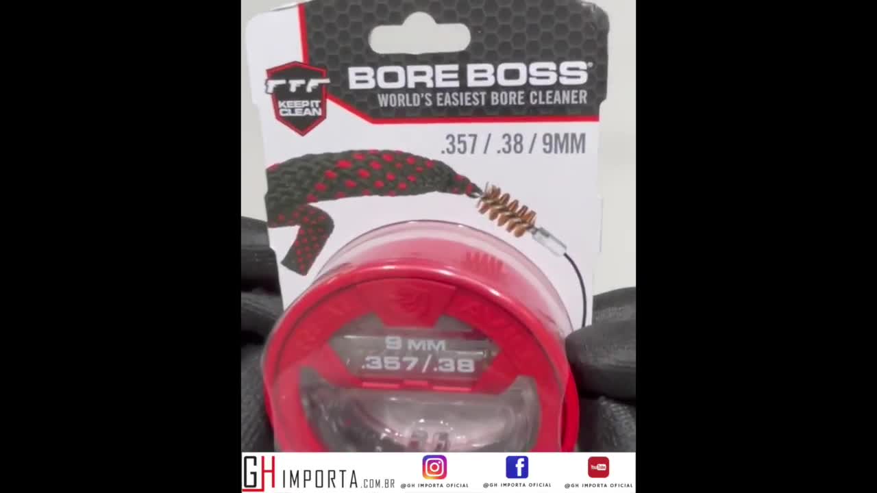 Bore Snake kit de limpeza