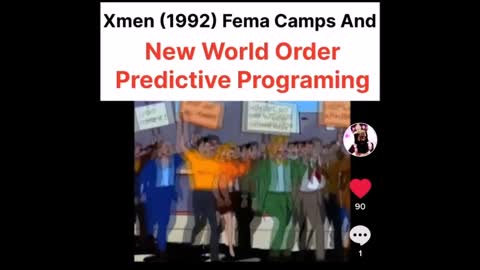 X-men fema camps and new world order predictive Programming!