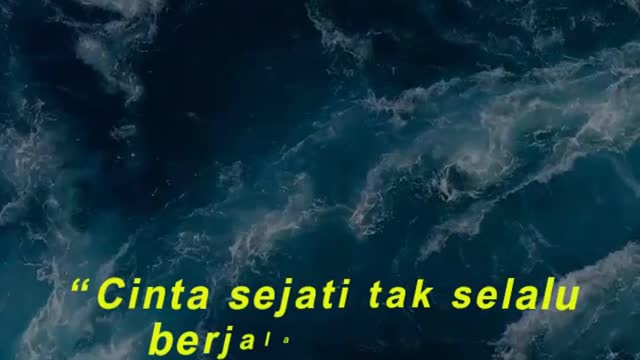 “Cinta sejati tak selalu berjalan mulus”