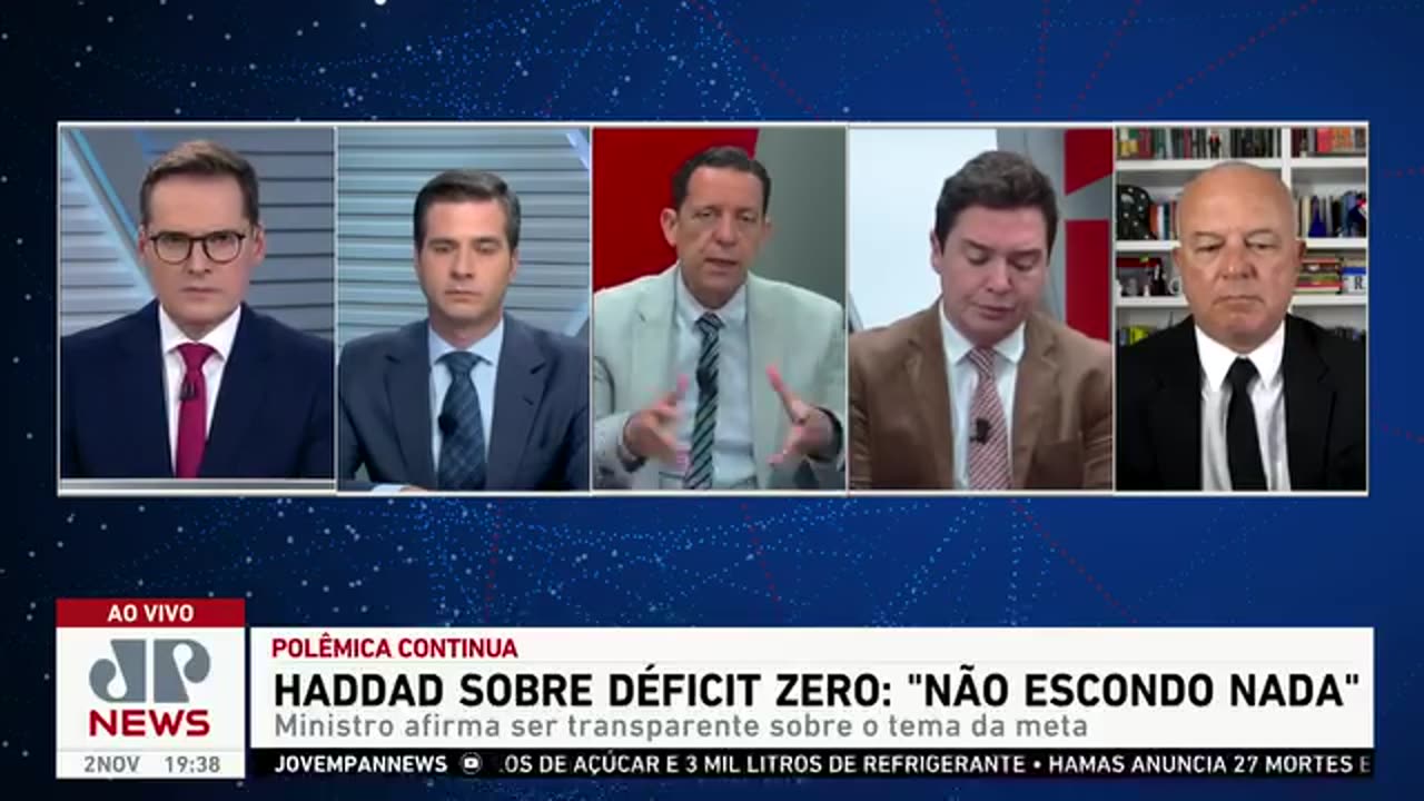 Haddad (PT) afirma ser transparente sobre o tema da meta fiscal