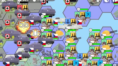 Czechoslovakia tries to take control of Hungary's oil wells in the game Armchair Commander
